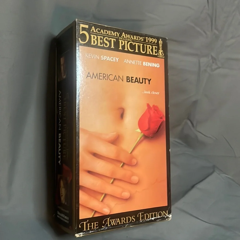 American Beauty With Bonus Footage 2 VHS Tape Set